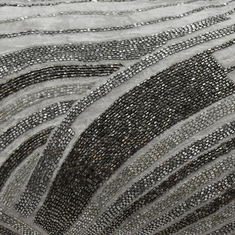 20400-B_Hand_Embroidered_Grey_Velvet_Wave_Cushion_D