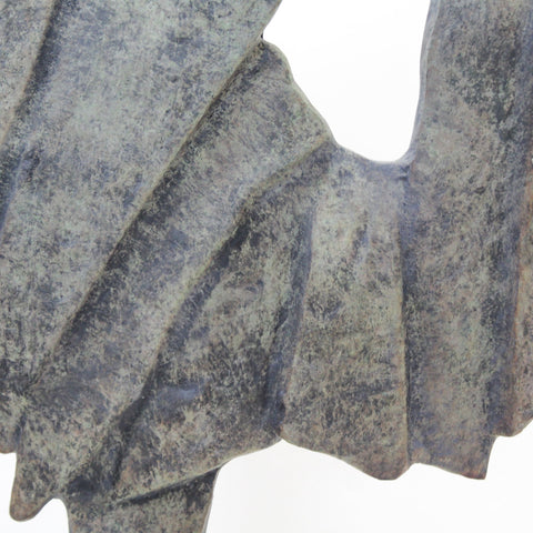 3240_Small_Mahogany_Patina_Black_Aluminium_Camel_Sculpture_E