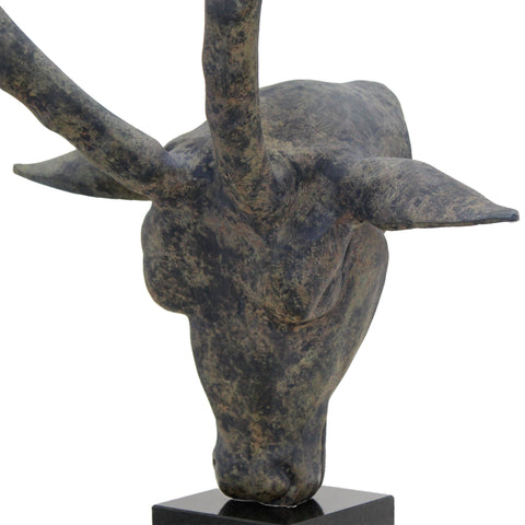 3607_Large_Mahogany_Patina_Aluminium_Deer_Sculpture_With_Granite_Base_E