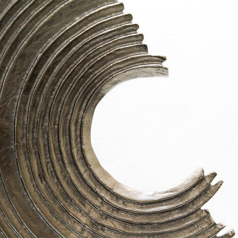 3667_Aged_Brass_Black_Base_Aluminium_Round_Sculpture_C