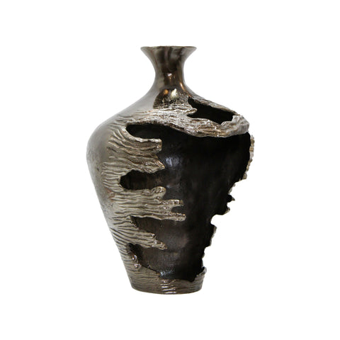 3705_Aged_Brass_Aluminium_Vase_B