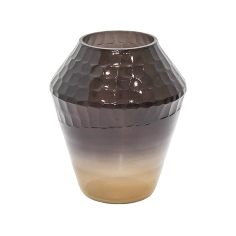 51898_Small_Bronze_Glory_Blown_Glass_and_Hand_Carved_Vase_B
