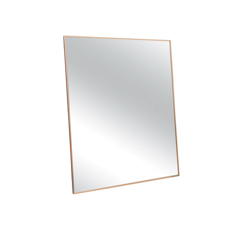 AL21003L- Small Gold Framed Rectangular Mirror 2