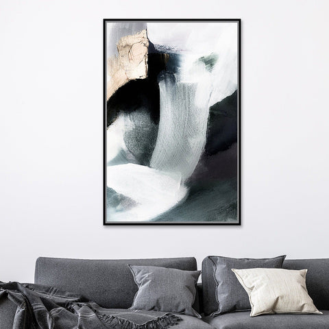 80X120 ABSTARCT COLOURS WITH HANDPAINTED EFFECT 2