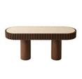 Babel Mango curved Console table