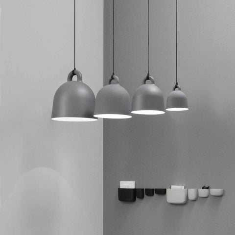 Bell - Pendant Light - Grey - Large