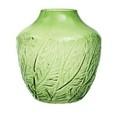 Botanical Green Glass Vase