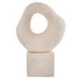 Broc Abstract Loop Sculpture on Pedestal