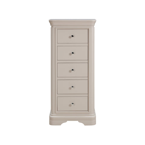 CAM_TB5CP311_Cambridge_Tall_5_Drawer_Chest_Grey_A