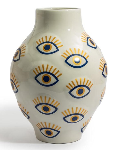 CRT168 - MULTI NAZAR EYE VASE