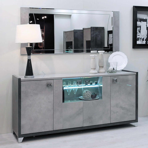 Elegante - 4 Door Sideboard with LED