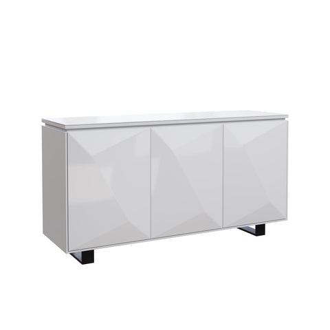 Esme - 3 Door Sideboard - Grey - P1918SB07 - Mint