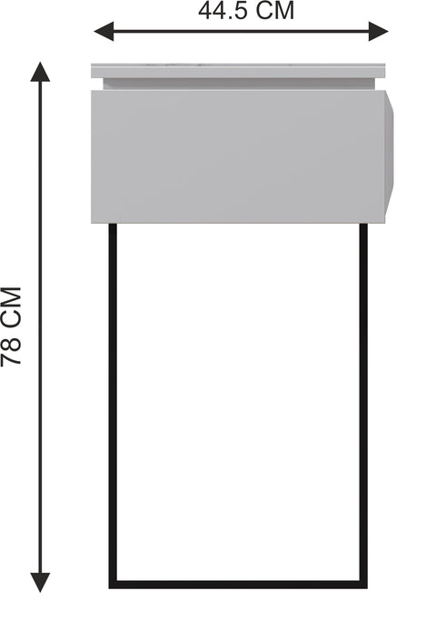 Esme - Console Table - Grey - P1918ST01 - Mint