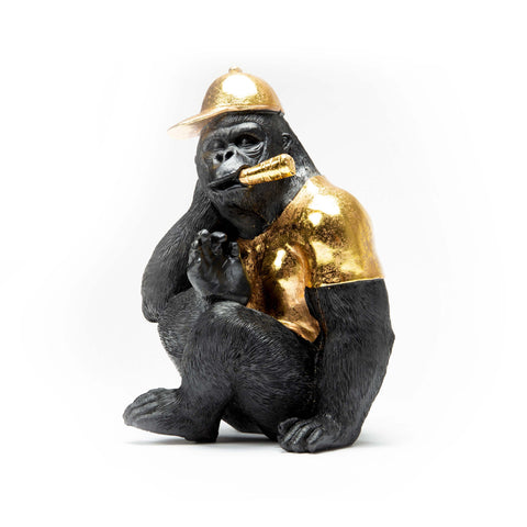 Gorilla with Gold Cap