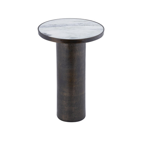 HA-38465_Antique_Brass_side_Table_with_White_Marble_Top_A