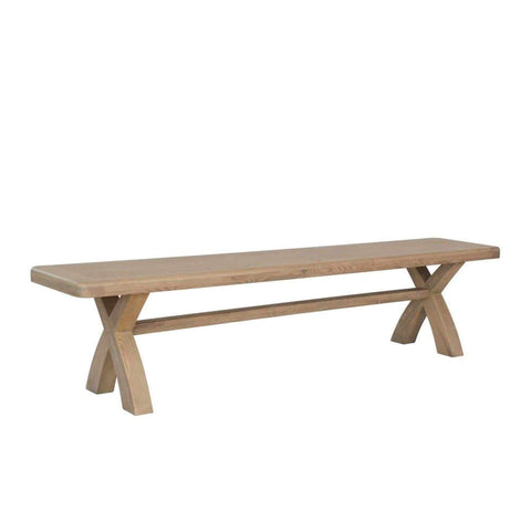 Hanover - 2.0m Cross Leg Dining Bench