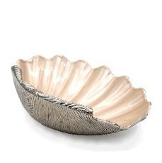 Large Shell Enamel Dish