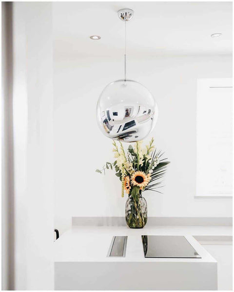 Lava - Pendant Light - Silver - Large