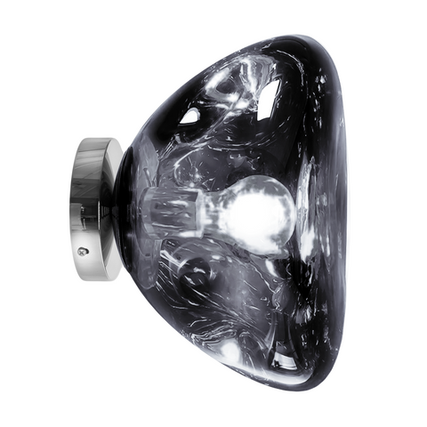 Lava - Wall Lamp - Silver