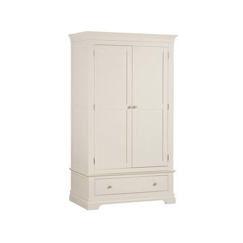 PRV_WD0202W_Provence_2_Door_Wardrobe_with_Drawer_Cream_B