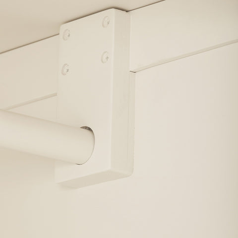 PRV_WD0202W_Provence_2_Door_Wardrobe_with_Drawer_Cream_F