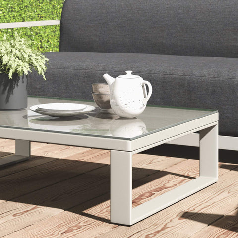 Riviera Retreat Garden Coffee Table - Grey - GA-F2018011 T