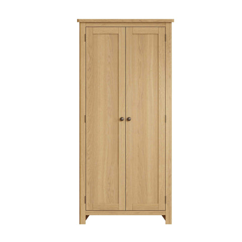 Roman - 2 Door Full Hanging Wardrobe