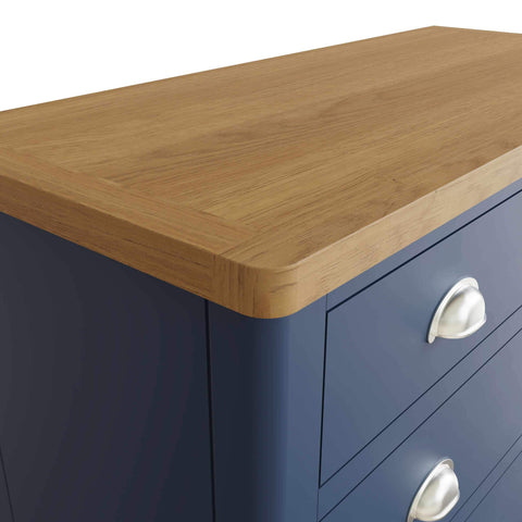 Roman Painted - 2 Over 3 Chest - Blue