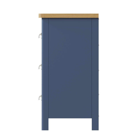 Roman Painted - 6 Drawer Chest - Blue