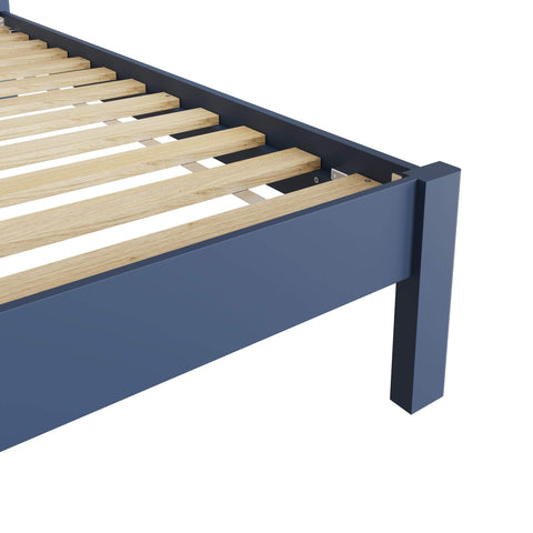 Roman Painted - Double Bed - Blue