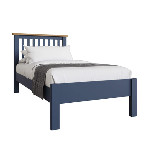 Roman Painted - Single Bed - Blue