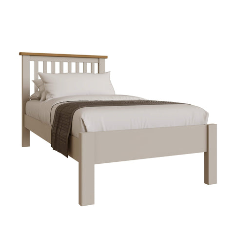 Roman Painted - Single Bed - Truffle