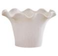 Sonata Cream Scalloped Small Vase