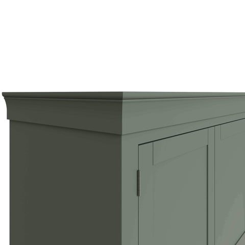 Swayne 2 Door 2 Drawer Wardrobe - Cactus Green