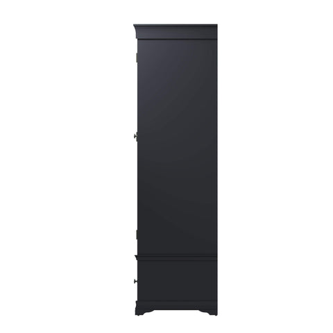 Swayne 3 Door 2 Drawer Wardrobe - Midnight Grey