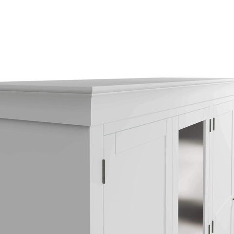 Swayne 3 Door 2 Drawer Wardrobe - White