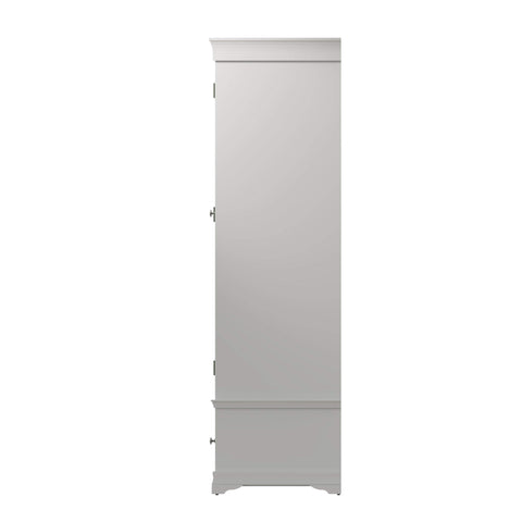 Swayne 3 Door 2 Drawer Wardrobe - White