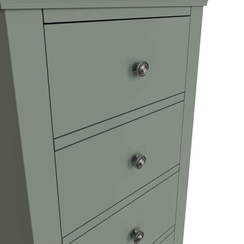 Swayne 5 Drawer Wellington - Cactus Green