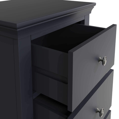 Swayne 5 Drawer Wellington - Midnight Grey