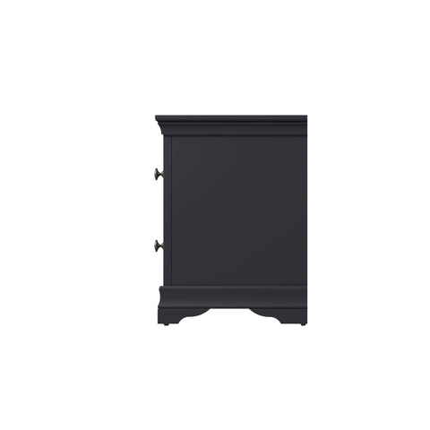 Swayne Bedside Cabinet - Midnight Grey