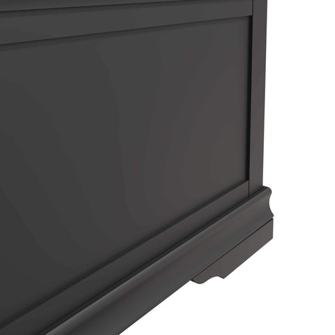 Swayne Blanket Box - Midnight Grey