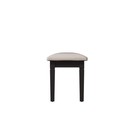 Swayne Dressing Stool - Midnight Grey