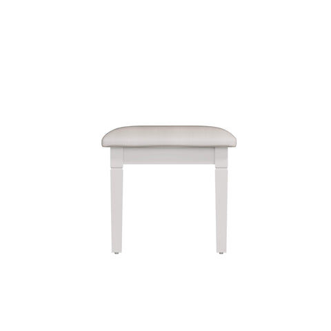 Swayne Dressing Stool - White