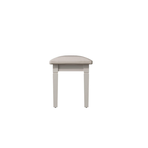 Swayne Dressing Stool - White