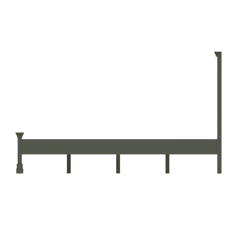 Swayne King Bed - Cactus Green