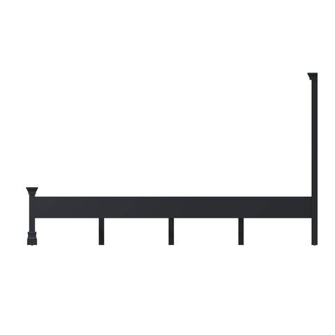 Swayne King Bed - Midnight Grey