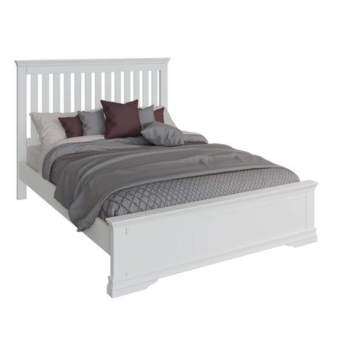 Swayne King Bed - White