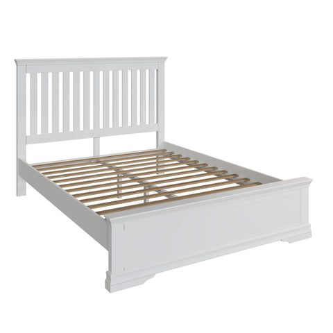 Swayne King Bed - White