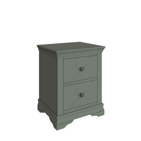 Swayne Large Bedside Cabinet - Cactus Green