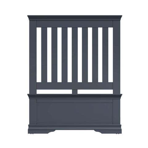 Swayne Single Bed - Midnight Grey